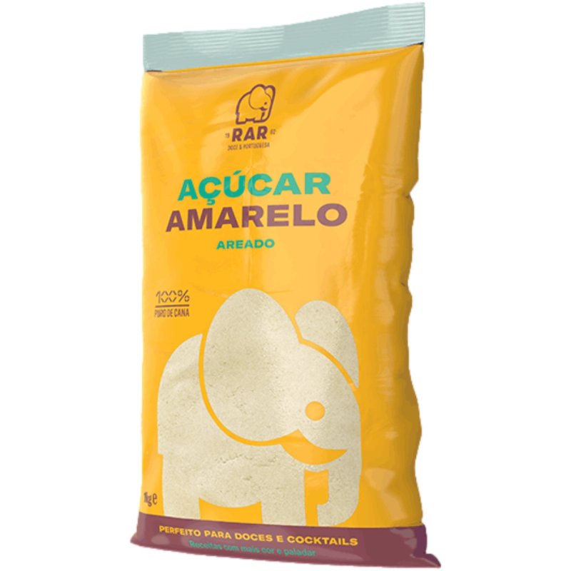 Açúcar Amarelo 1 kg Rar