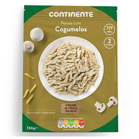 Massa Penne Com Molho De Cogumelos Continente 150 gr