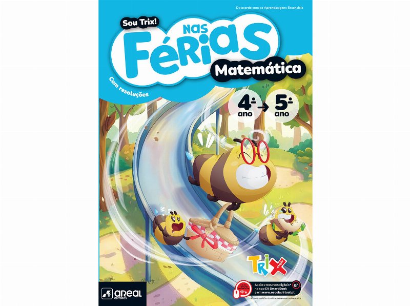 Livro Sou Trix! Nas Férias - Matemática - 4.º Ano