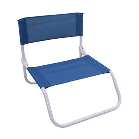 Cadeira De Praia Lona Azul Kasa