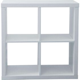 Estante Cubo 2X2 Branca Kasa