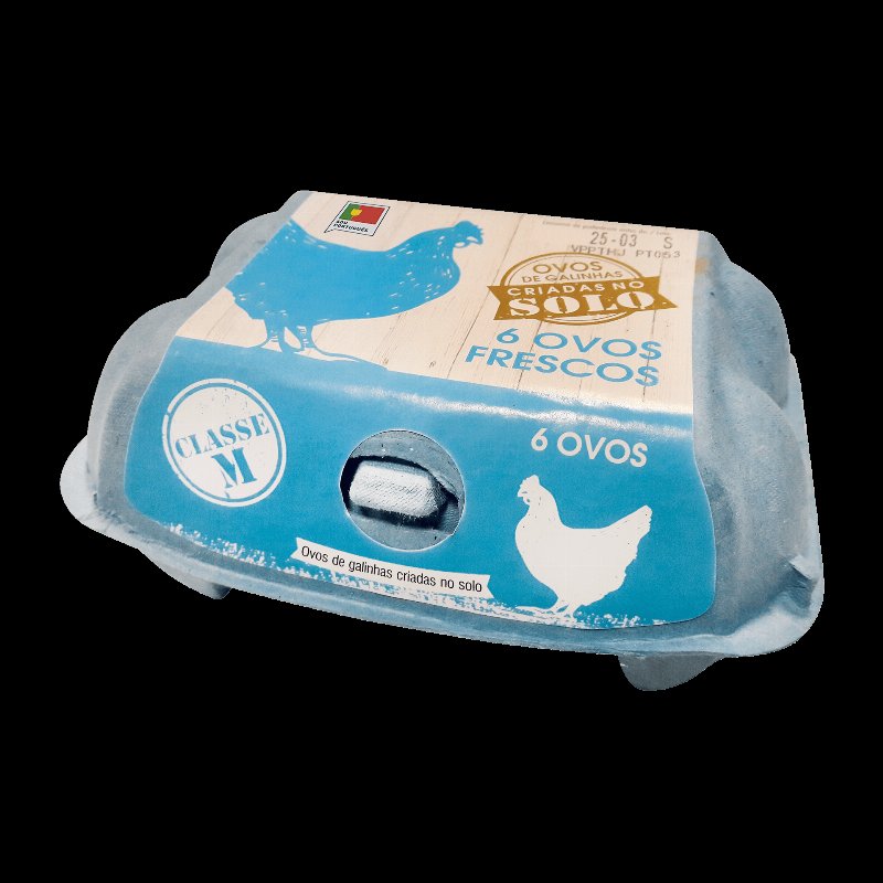 Ovos Do Solo Classe M Nacionais Pack De 6
