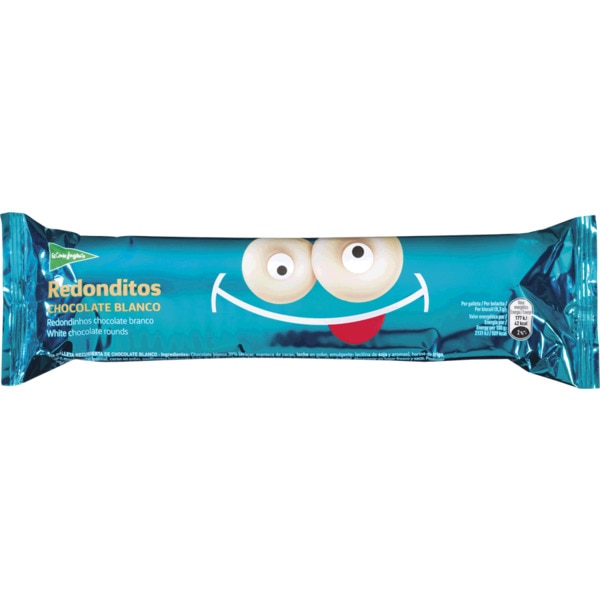 Bolachas Redondinhos De Chocolate Branco 128 g