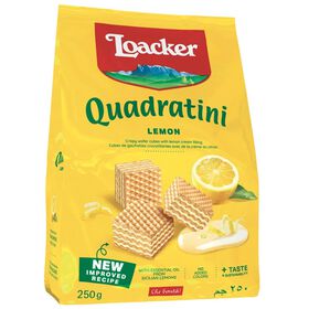 Bolachas Wafers Limão Loacker 250 gr