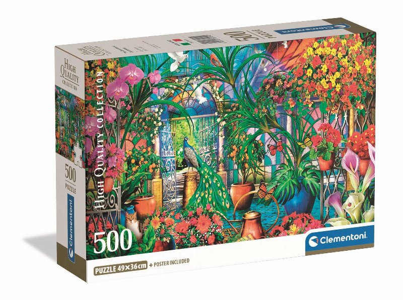 Puzzle Greenhouse Clementoni 500 Peças