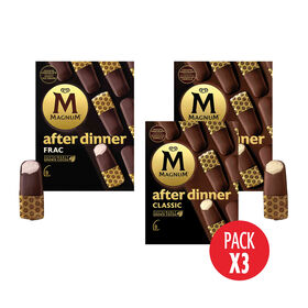 Gelado After Dinner Classic E Chocolate Negro Magnum 3 X 280 ml