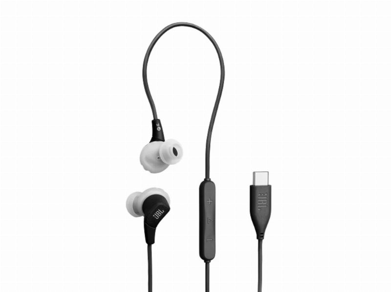 Auriculares C/Fios Jbl Endurance Run 3C Preto/Cinza