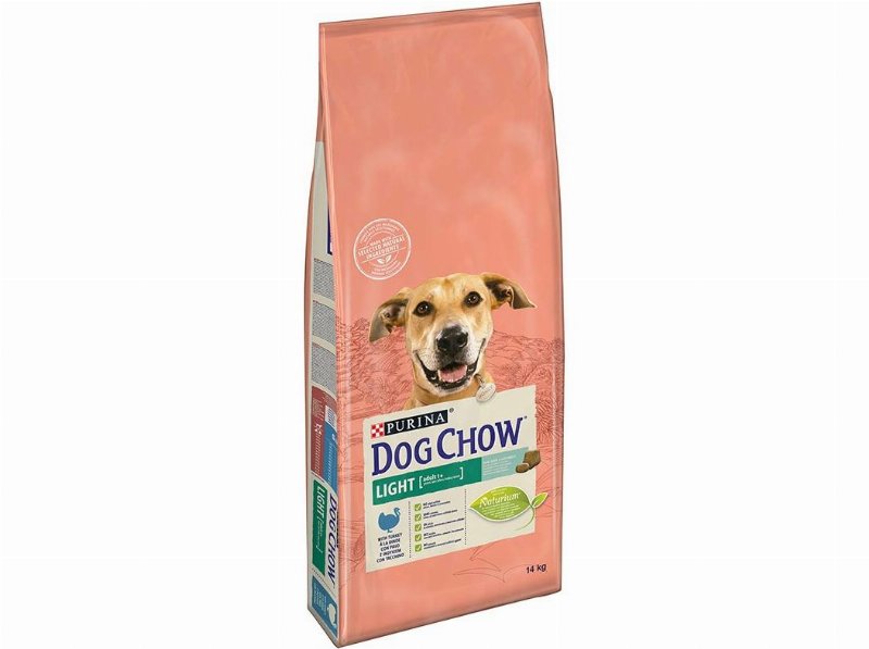 Ração Para Cão Dog Chow Light Com Peru 14 kg