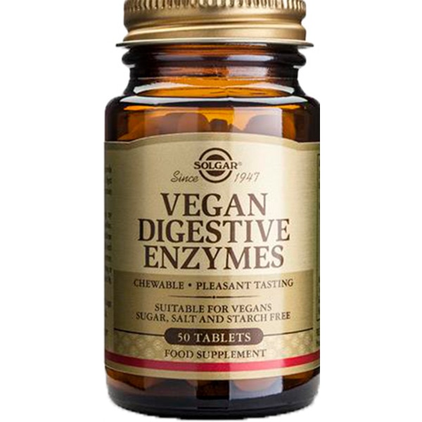 Vegan Digestive E Enzyme 50 comprimidos
