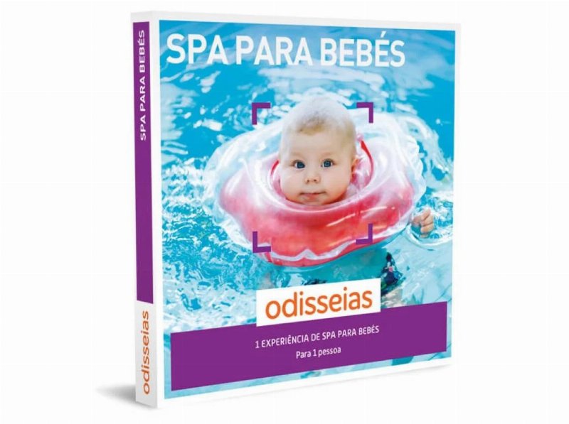 Pack Presente Odisseias - Spa Para Bebés " " Experiência De Spa Para 1 Pessoa