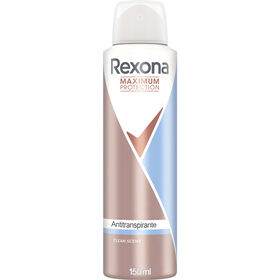 Desodorizante Spray Clean Scent 96H Rexona 150 ml