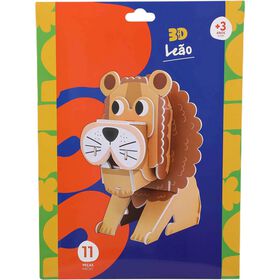 Kit Puzzle 3D Em Cartão (Vários Modelos)