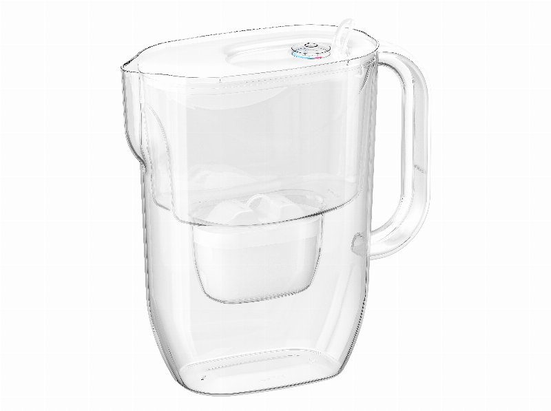 Jarro Com 1 Filtro Actuel Branco 3.2 l