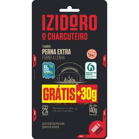 Fiambre Da Perna Extra Forno A Lenha Izidoro 110 gr + 30 gr Grátis
