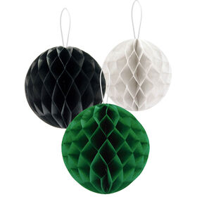 Conjunto 3 Bolas Favo Papel Kasa