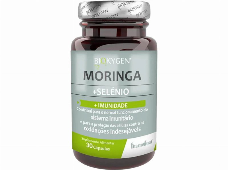 Suplemento Biokygen Moringa Selenio 30 Caps