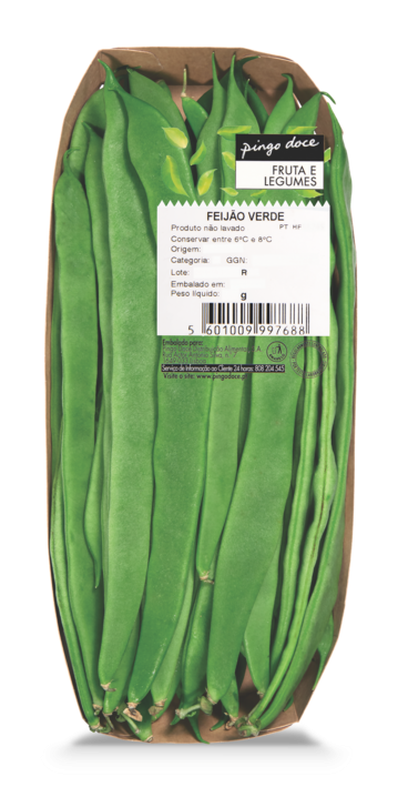 Feijão Verde Embalado Pingo Doce 0.5Kg