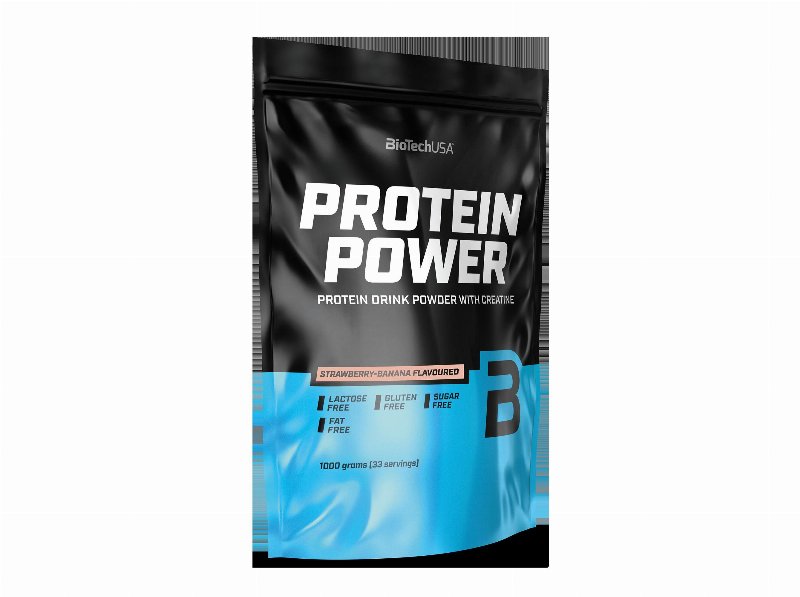 Proteina Power Biotech Usa Morango Banana 1 kg