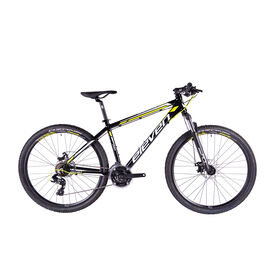 Bicicleta Adulto Pro Roda 27,5'' 21V Preta E Amarela Tamanho M Eleven Sports