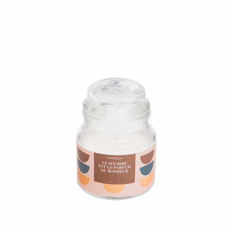 Hkh Vela Perfumada Magnólia Copo E Tampa Vidro