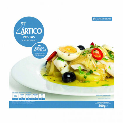 Postas De Bacalhau Congeladas Ártico 0.8Kg