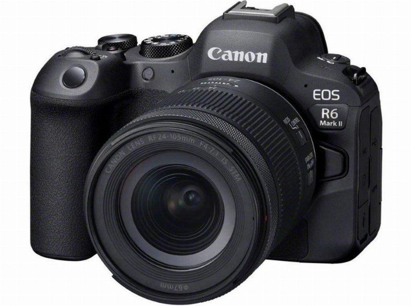 Camara Mirrorless Canon Eos R6 Mark Ii + Objetiva Rf24-105 F/4-7.1 Is Stm