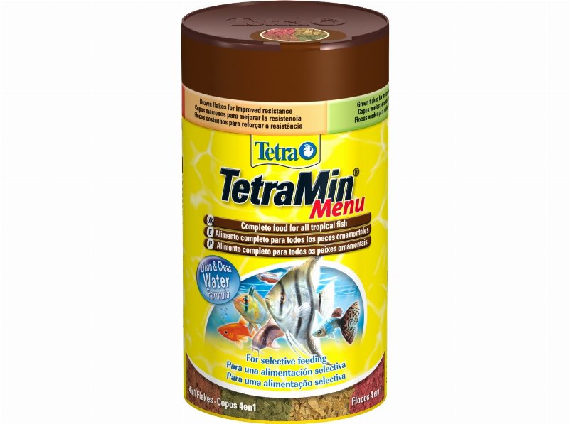 Alimento Para Peixes Tetra Ornamentais Menu 100 ml