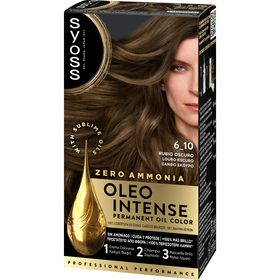 Coloração Permanente Oleo Intense Louro Escuro 6.10 Syoss 1 Un