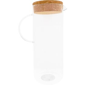 Jarro Vidro Com Tampa Cortiça 1,5 l Kasa