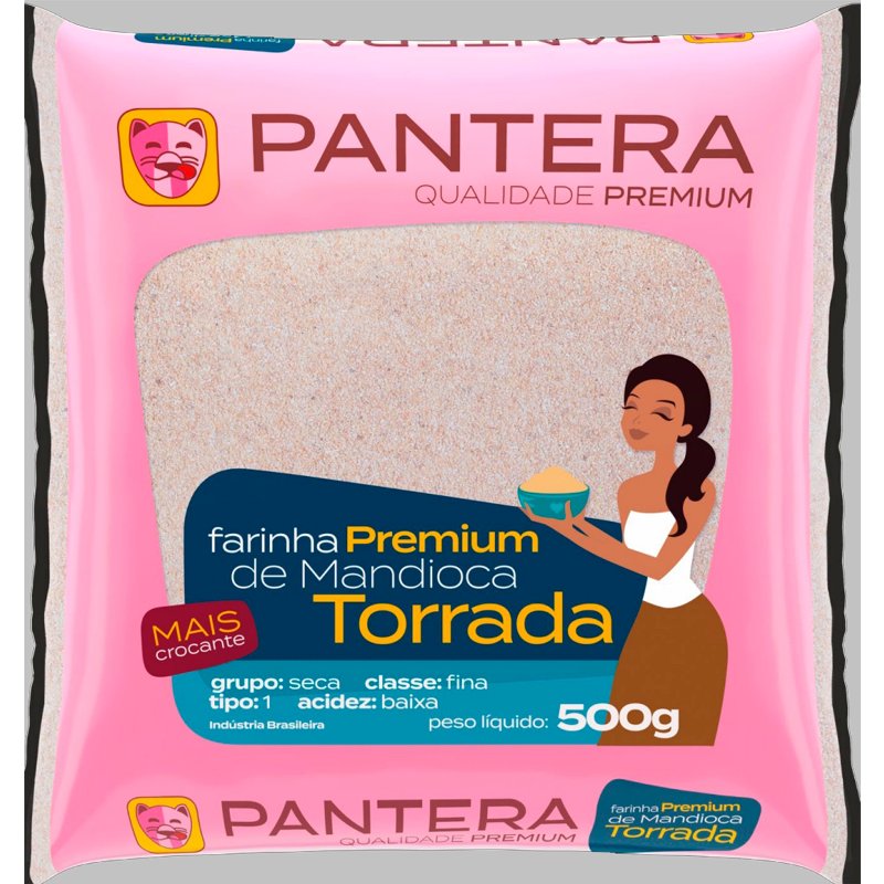 Farinha De Mandioca Torrada 500 g