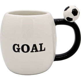 Caneca 385 ml Branca Goal Kasa
