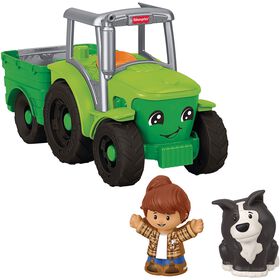 Fisher-Price - Figuras Little People Trator Da Quinta Com Sons
