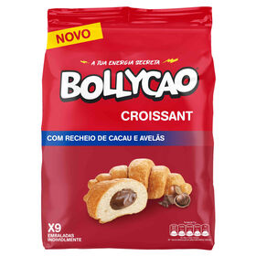 Croissant Com Recheio De Chocolate Bollycao 378 gr (9 Un)
