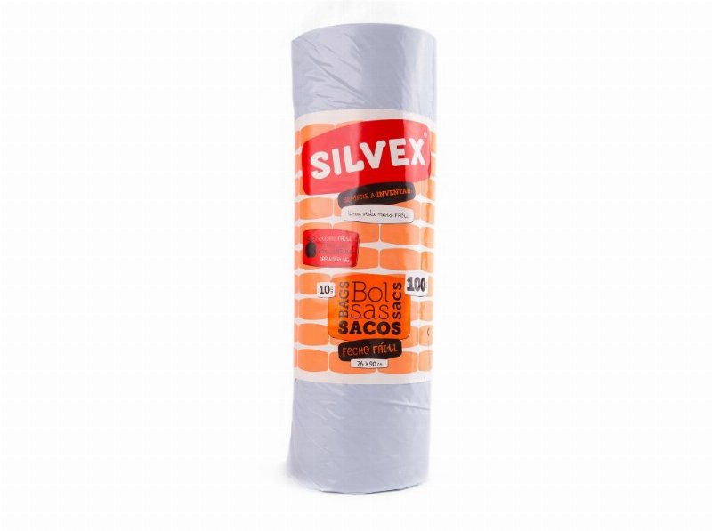 Sacos Silvex Lixo 100 l 10 Un