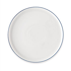 Pratos Rasos 27Cm Brancos Barra Azul Oslo Alentejo Kasa