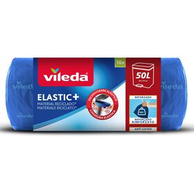 Sacos Lixo Elastic+ 50 Lt Vileda 10 Un