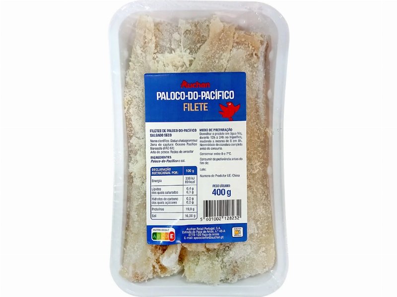 Filete Paloco Auchan Do Pacífico 400 gr