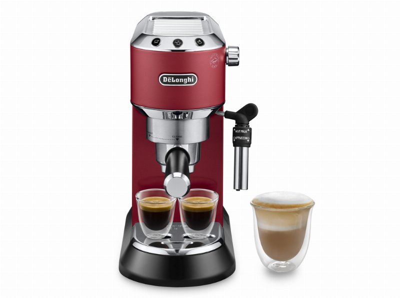 Máquina De Café Expresso Manual Delonghi Ec685.R Dedica Style