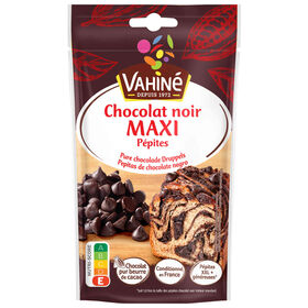 Pepitas De Chocolate Negro Maxi Vahiné 100 gr