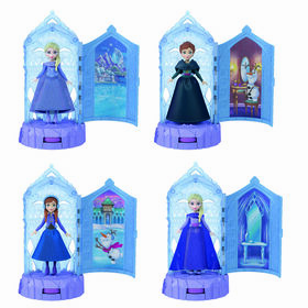 Disney - Boneca Princesa Frozen Com Mini Castelo Do Gelo (Vários Modelos)