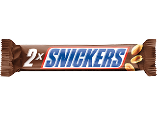 Chocolate Snickers Snack 2 Pack 80 g
