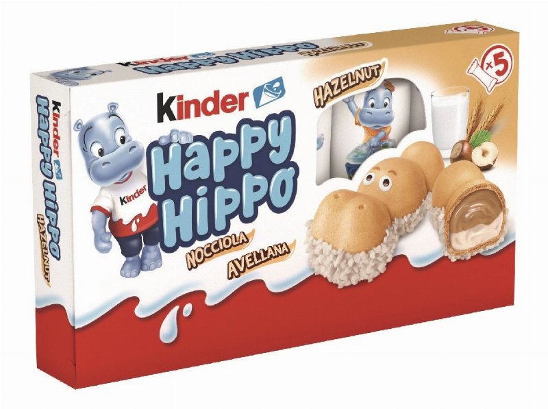 Chocolate Leite Kinder Happy Hippo T5 103.5 g