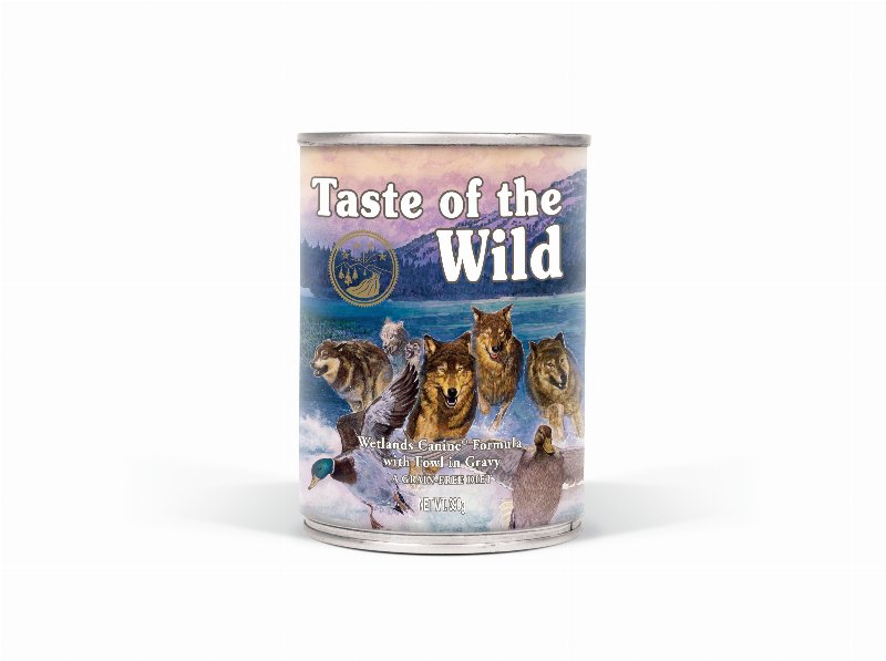 Comida Húmida Para Cão Tow Wetlands Com Pato 390 g