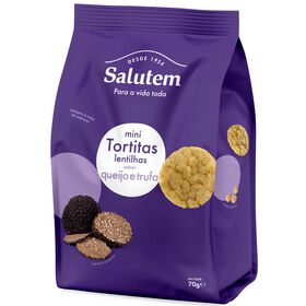 Tortitas De Lentilhas Mini Queijo E Trufa Salutem 70 gr