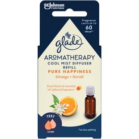 Ambientador Recarga Aromatherapy Cool Mist Pure Hapiness Glade 17 ml