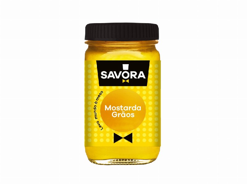 Mostarda Savora Em Grão 190 g