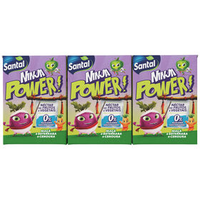 Néctar Maçã, Beterraba E Cenoura Ninja Power Santal 3 X 20 cl