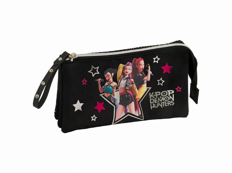 Estojo K-Pop Demon Hunters Energy 21X10X5Cm