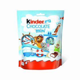 Snack De Chocolate De Leite Mini Kinder 120 gr
