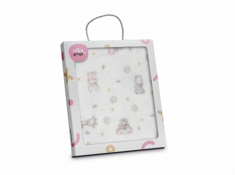 Manta Interbaby Koala Rosa 80X110Cm